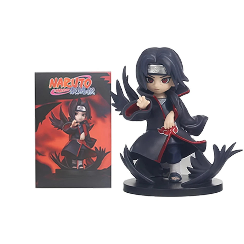 Bandai Naruto Shippuden Akatsuki Arc Series Trendy Blind Box Toys Mystery Box Guess Action Figure Surprise Gift toy