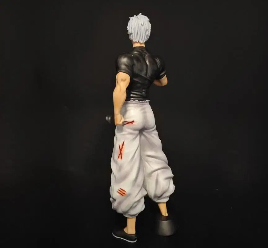 Satoru Gojo Jujutsu Kaisen Interchangeable Three Head Sculpt Anime Figure Collectible Model Desk Ornament For Anime Hobbyists