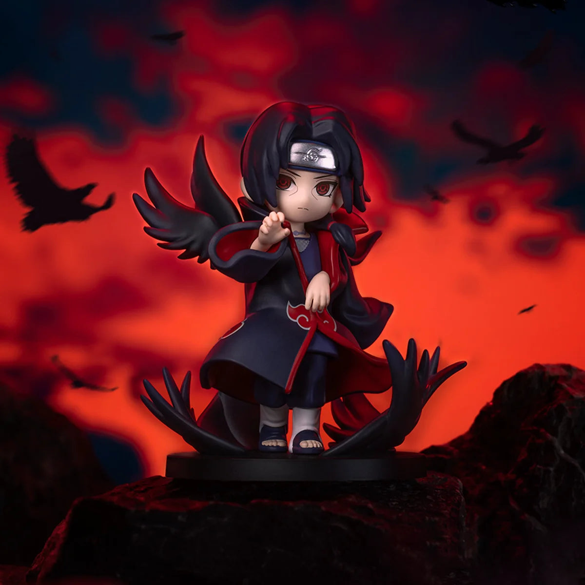 Pop Mart Resonance Naruto Shippuden Vs. Akatsuki Series Figurines Blind Box Doll Model Anime Figure Surprise Gift