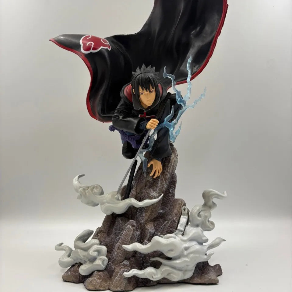 43Cm 1: 1 Remastered Version Naruto Shippuden Uchiha Sasuke Static State Pvc Material Boxed Figure Model Gift Collect Souvenirs