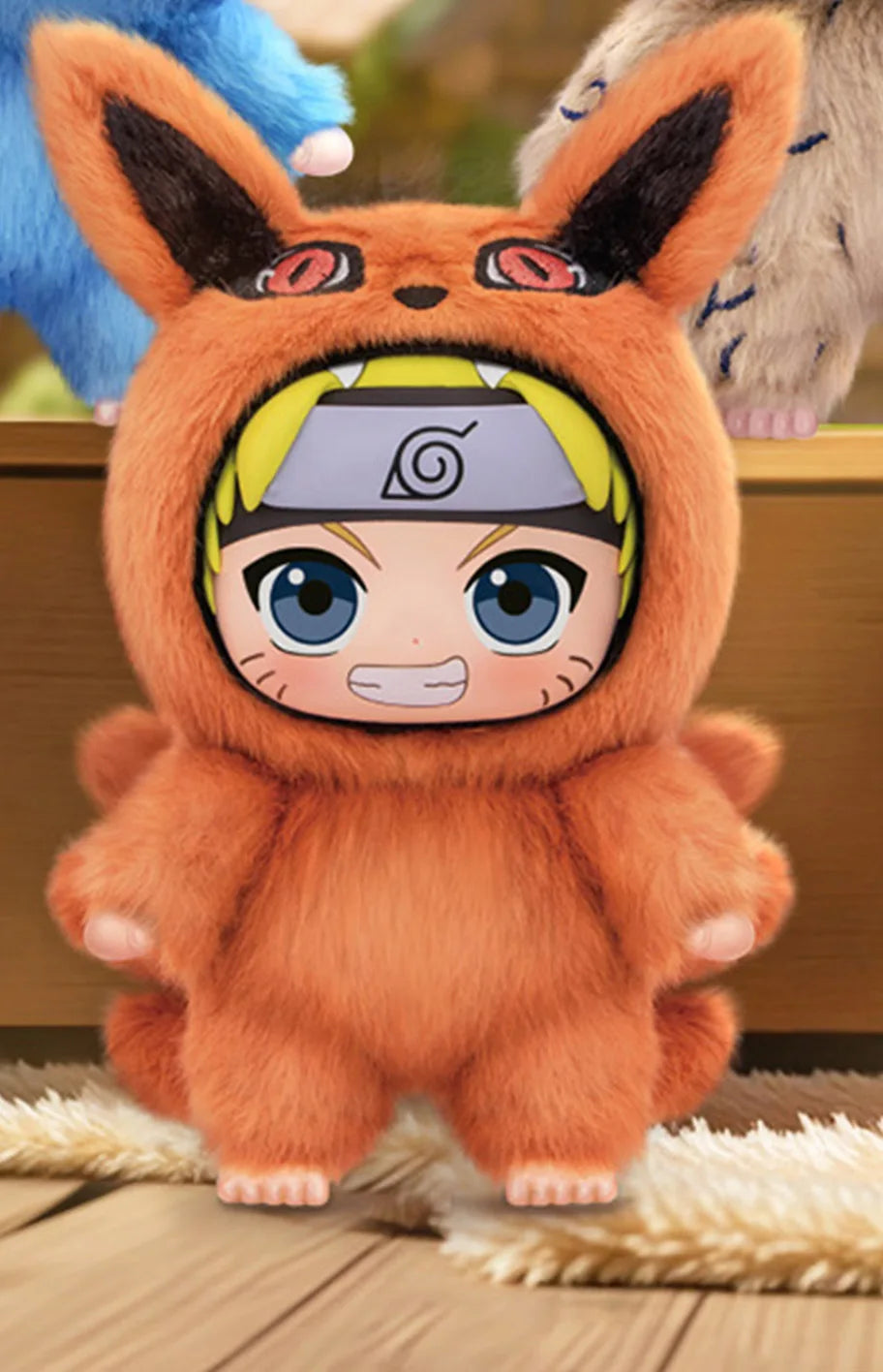 Genuine Naruto Itachi Sasuke Kakashi Gaara Series Blind Box Trendy Toy Figure Plush Pendant Collection