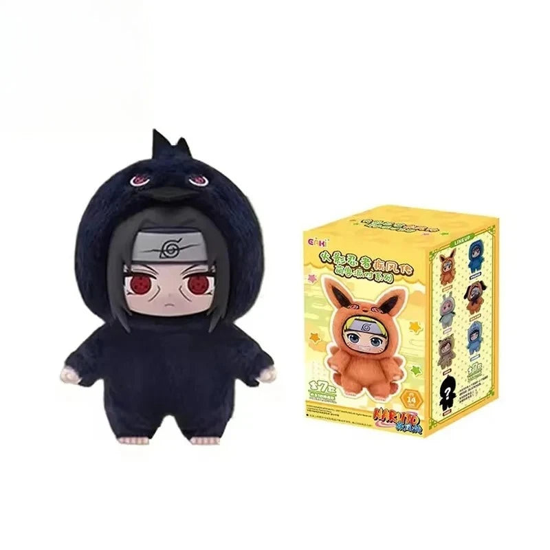Naruto Shippuden Cute Beast Party Series Blind Box Toy Figure Plush Doll Decoration - Adorable Collectible for Anime Fans