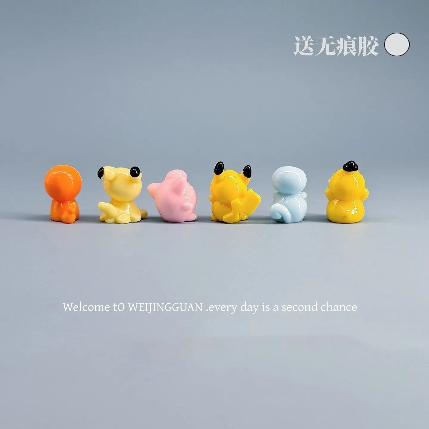 Cartoon Pokémon Tsundere Small Figurine Car Dashboard Screen Computer Desk Desktop Stress Relief