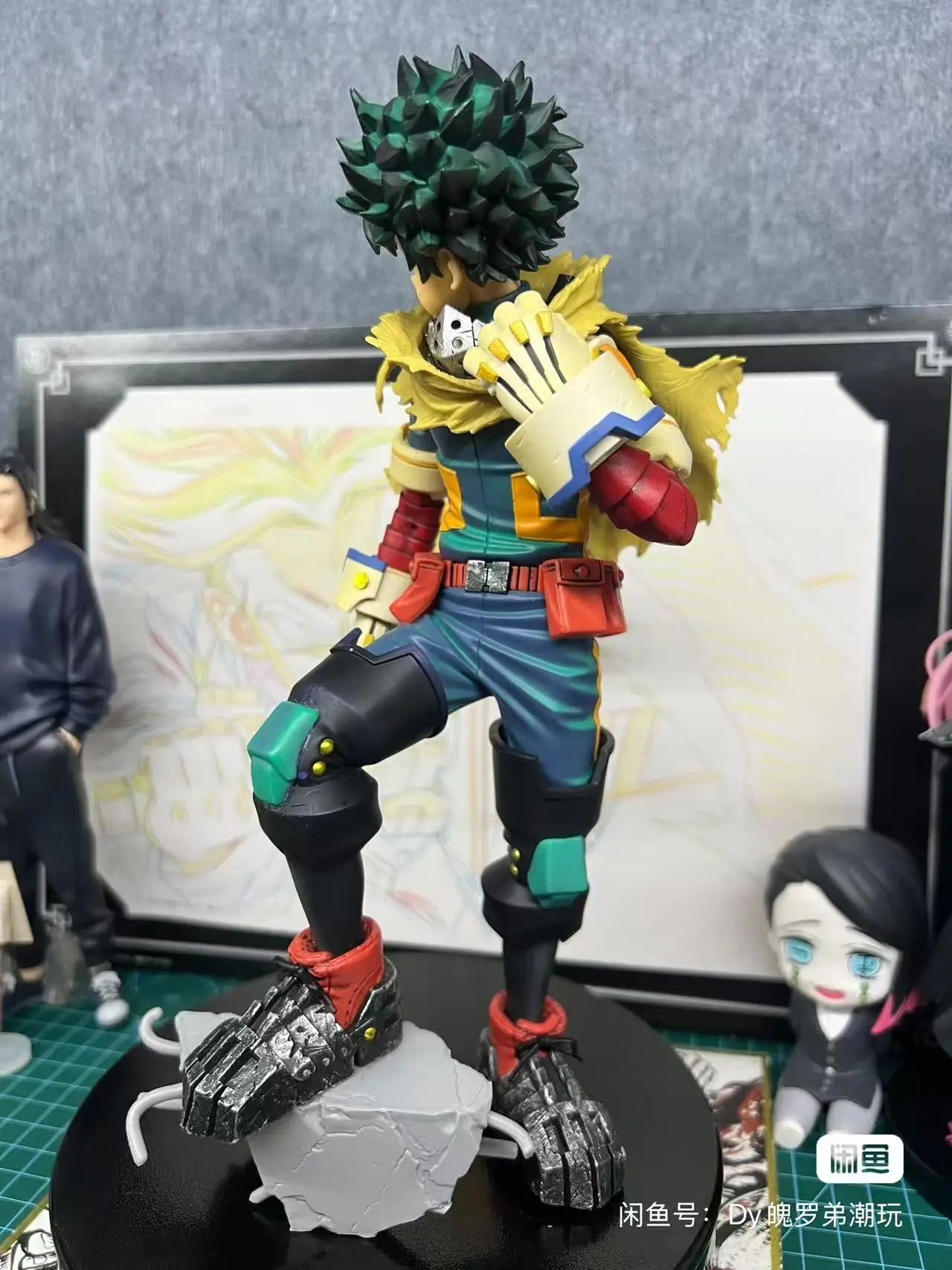 In Stock 100% Original Bandai Banpresto My Hero Academia Midoriya Izuku Action Figure Figurine Ornaments  Pop Holiday Gifts