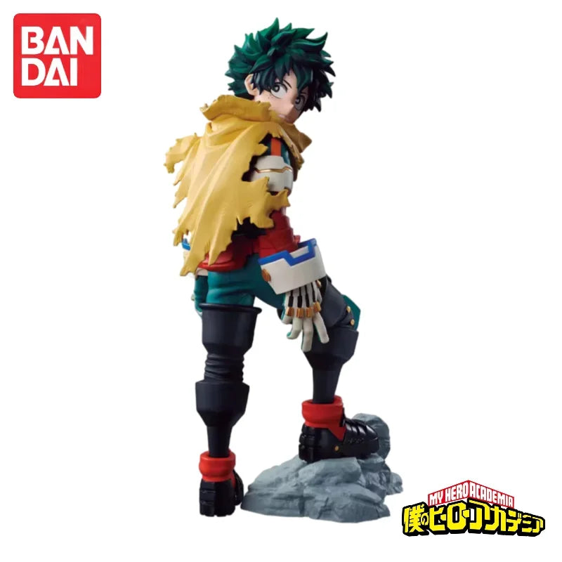 In Stock 100% Original Bandai Banpresto My Hero Academia Midoriya Izuku Action Figure Figurine Ornaments  Pop Holiday Gifts