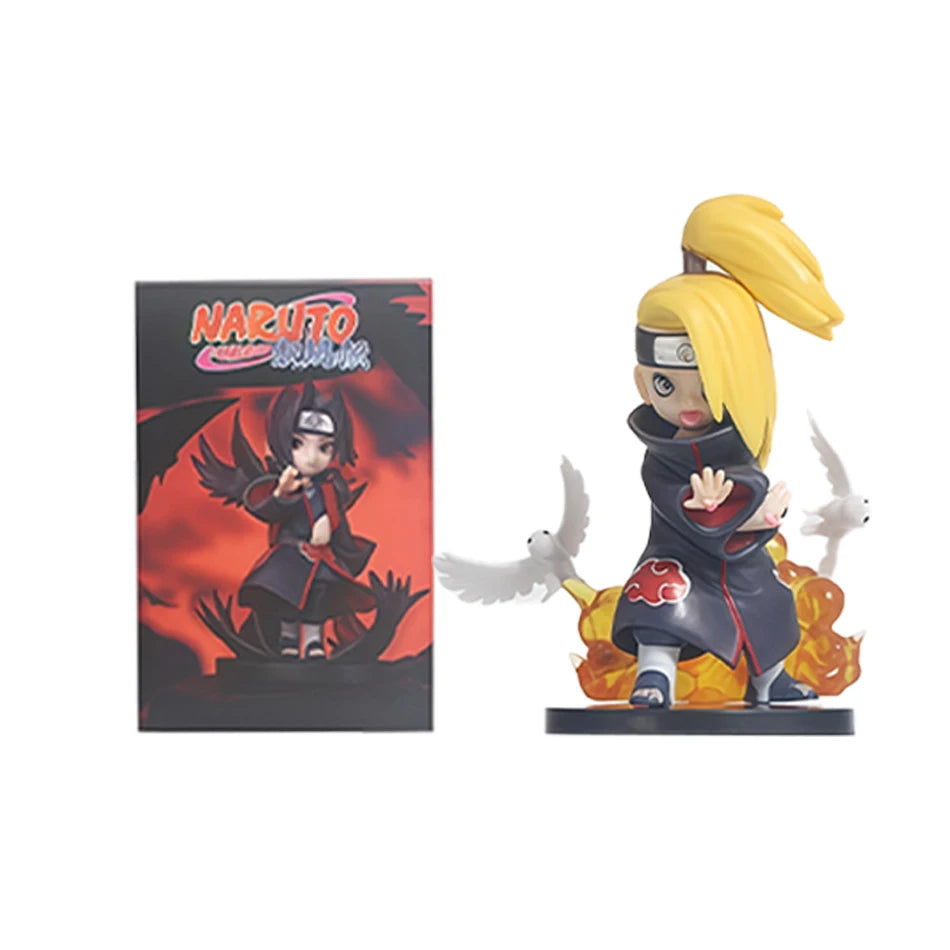 Bandai Naruto Shippuden Akatsuki Arc Series Trendy Blind Box Toys Mystery Box Guess Action Figure Surprise Gift toy