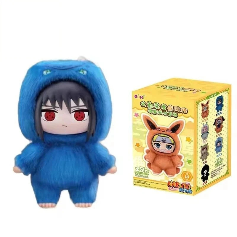 Naruto Shippuden Cute Beast Party Series Blind Box Toy Figure Plush Doll Decoration - Adorable Collectible for Anime Fans