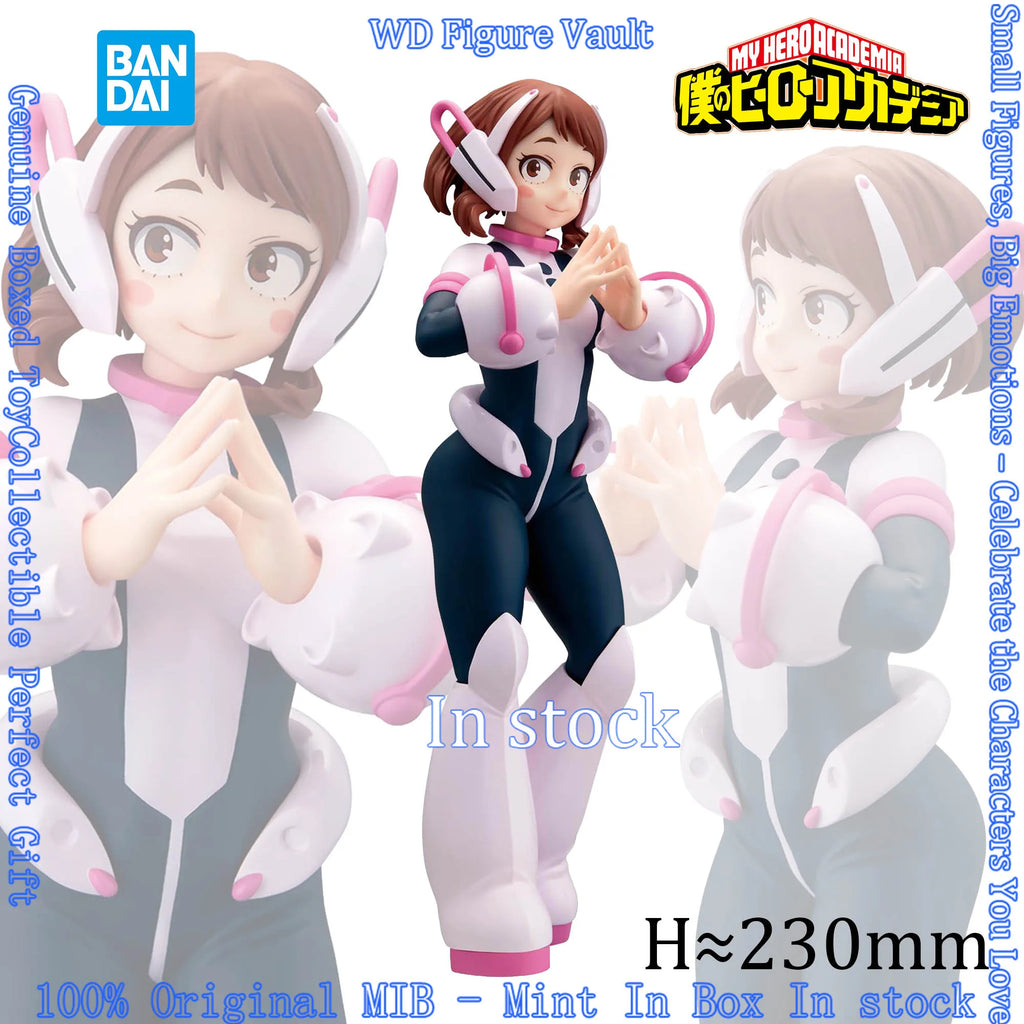 In stock Bandai My Hero Academia GLITTER&GLAMOURS-OCHACO URARAKA Ochaco Uraraka (Uravity)22cm Anime Model Genuine Boxed Toy Gift