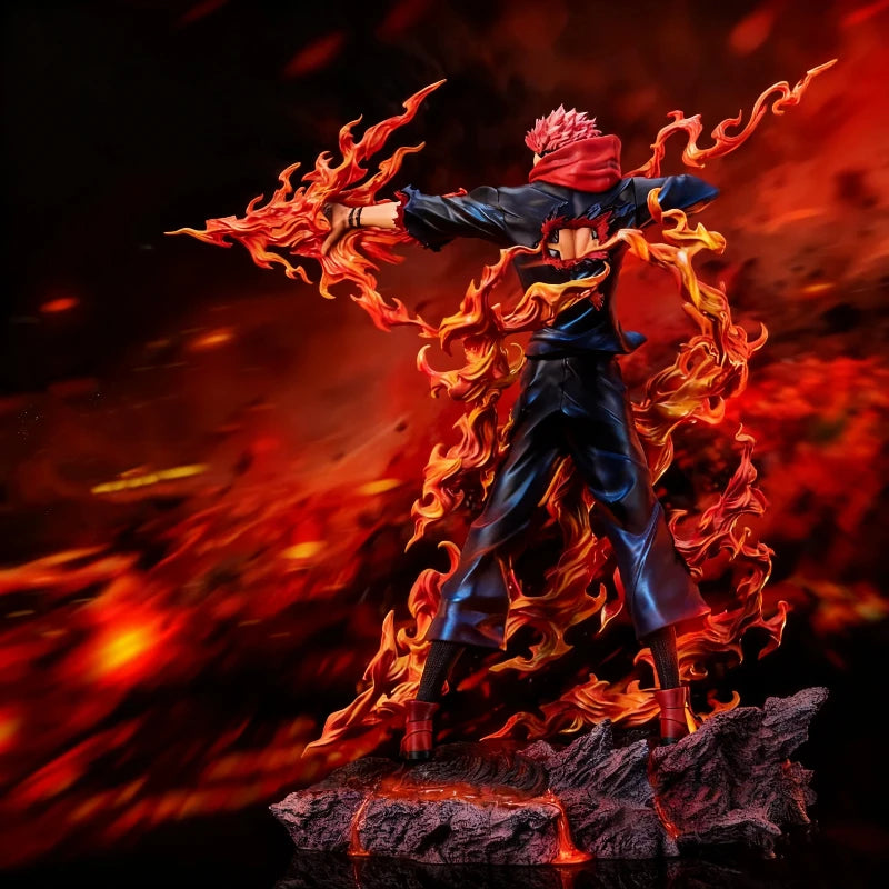 Jujutsu Kaisen 30cm Extreme Edition Sukuna Action Figures Yuji Itadori GK Model PVC Painted Finished Statue Anime Toy Boy Gift
