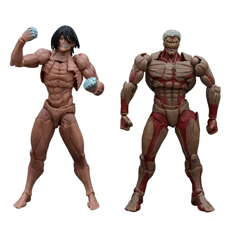 Amazing Yamaguchi Ko Attack On Titan Articulated Action Figure Eren Yeager Armored Titan Pvc Anime Model Figurine For Adult