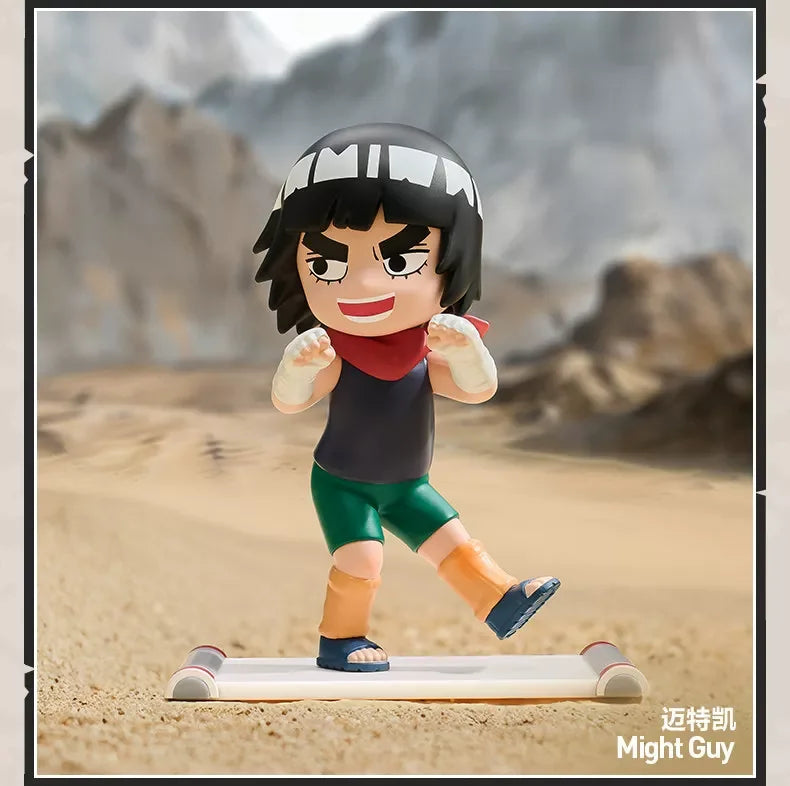 Genuine Hot POP MART Naruto Shippuden Childhood Series Mystery Box  Anime Figure Desktop Ornament Surprise Collectible Toy Gift