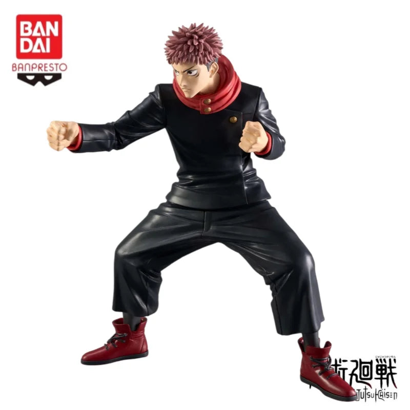 In Stock Bandai Original Banpresto Jujutsu Kaisen Yuji Itadori Action Figure Model Doll Brand New Boxed Collectible