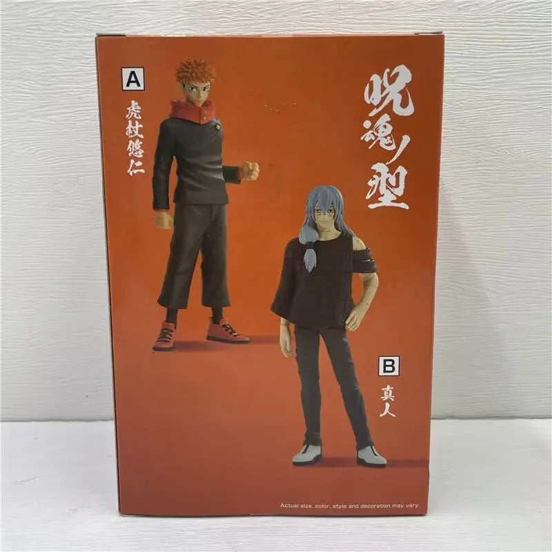In stock Original Bandai Jujutsu Kaisen Itadori Yuji Mahito Anime Action Figure Model Collection Ornaments Toys Birthday Gifts