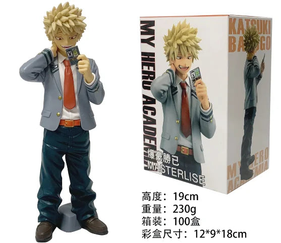 My Hero Academia Izuku Midoriya Katsuki Bakugo Model All Might Toga Himiko Deku  Action figure Toys 18-21cm